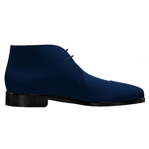 Navy Blue Suede - CHUKKA