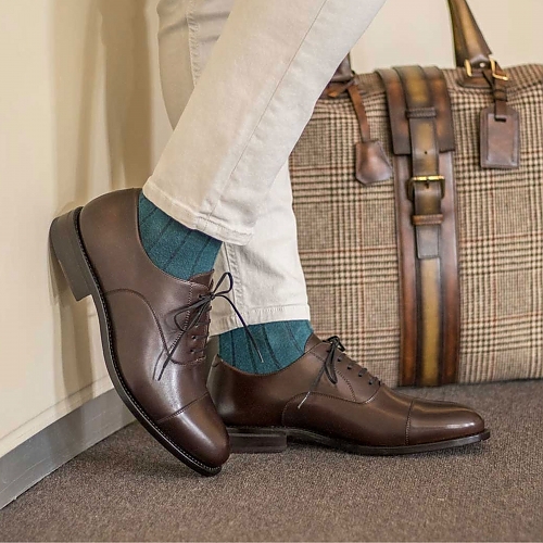 OXFORDDBROWNBOXCALFBROWN