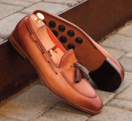 Antique Tan Leather - Tassel Loafer