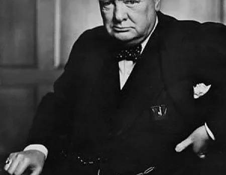 Former U.K Prime Minister Winston Churchill